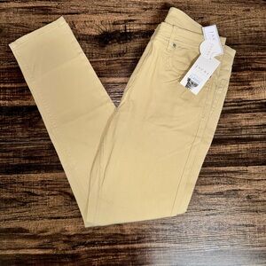 Jach’s Men’s Chino Pants 33x32 | Slim Straight Beige Khaki | New With Tags